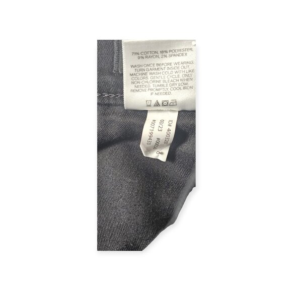 🛍️ Express Mid-Rise Skinny Jeans - Women's 4R - Black Stretch Denim - Picture 7 of 10